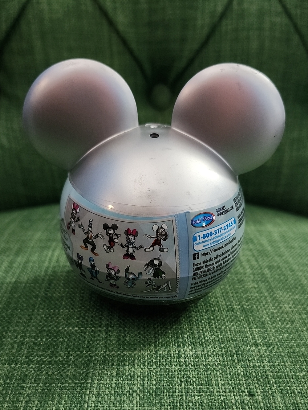 Silver Disney 100 Mickey Ear Mystery Collectible Figure